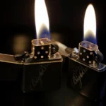 a close up of a lighter