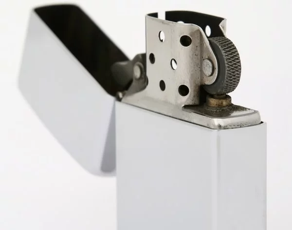 a close up of a lighter