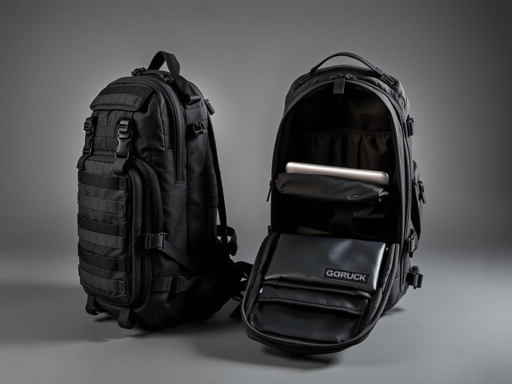 GORUCK GR2 40L tactical travel backpack in black GORUCK GR2 40L tactical travel backpack in black