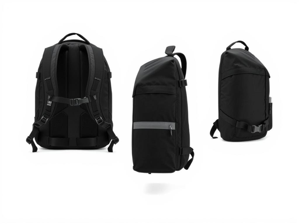 Tortuga Travel Backpack 40L shown from front and side angles Tortuga Travel Backpack 40L shown from front and side angles